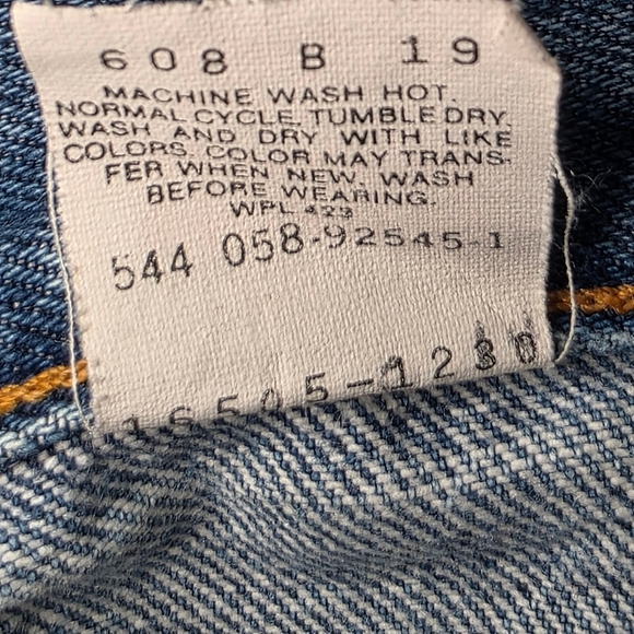 Vintage 80's Women's 544 Levi's , High Rise, Size 10 - Picture 6 of 12